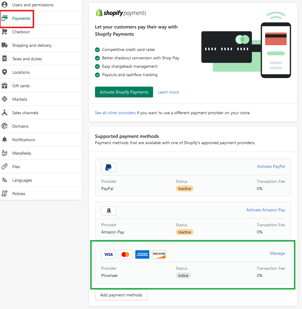 Getting Started On Shopify – Bankful Support