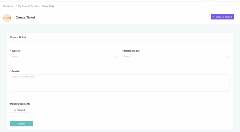 Bankful’s support ticketing system | Bankful Support